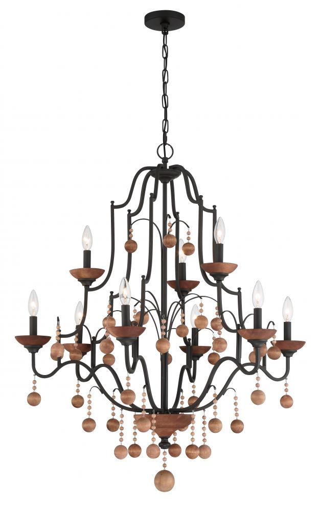 Minka-Lavery Colonial Charm Chandelier - Thumbnail 4