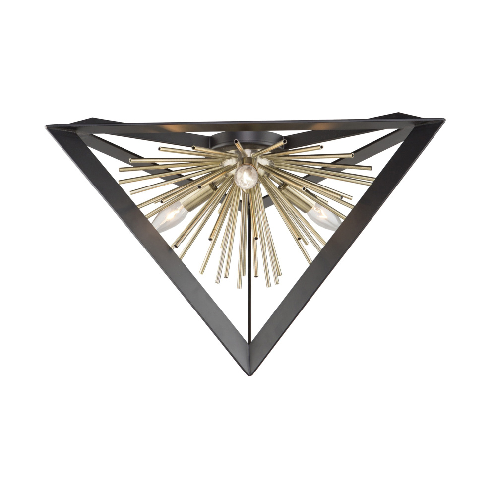 Artcraft Sunburst Flush Mount - Thumbnail 3