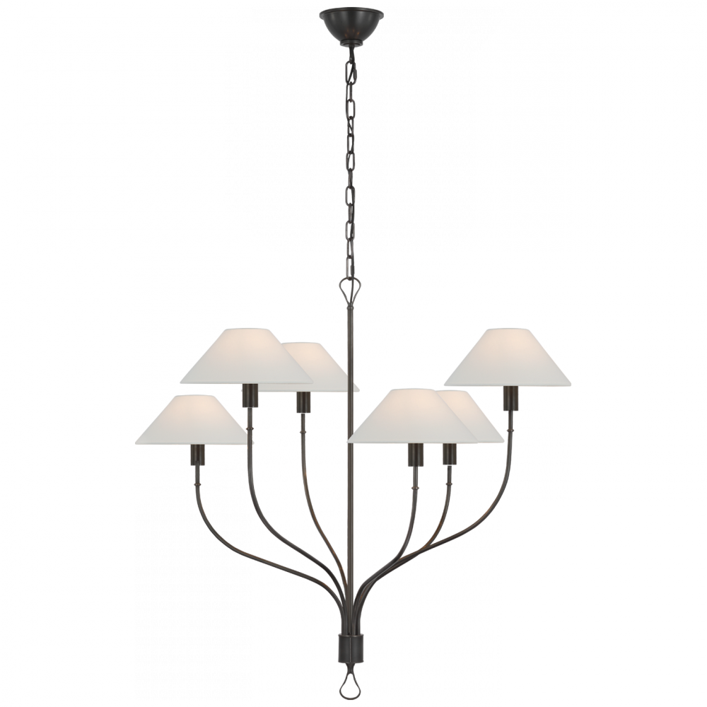 VC Studio Collection Griffin Staggered Tail Chandelier - Thumbnail 3