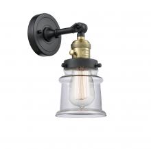Innovations Lighting 203SW-BAB-G182S-LED - Canton - 1 Light - 5 inch - Black Antique Brass - Sconce