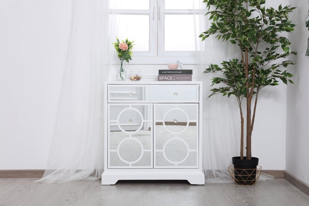 Elegant Mirrored Cabinet