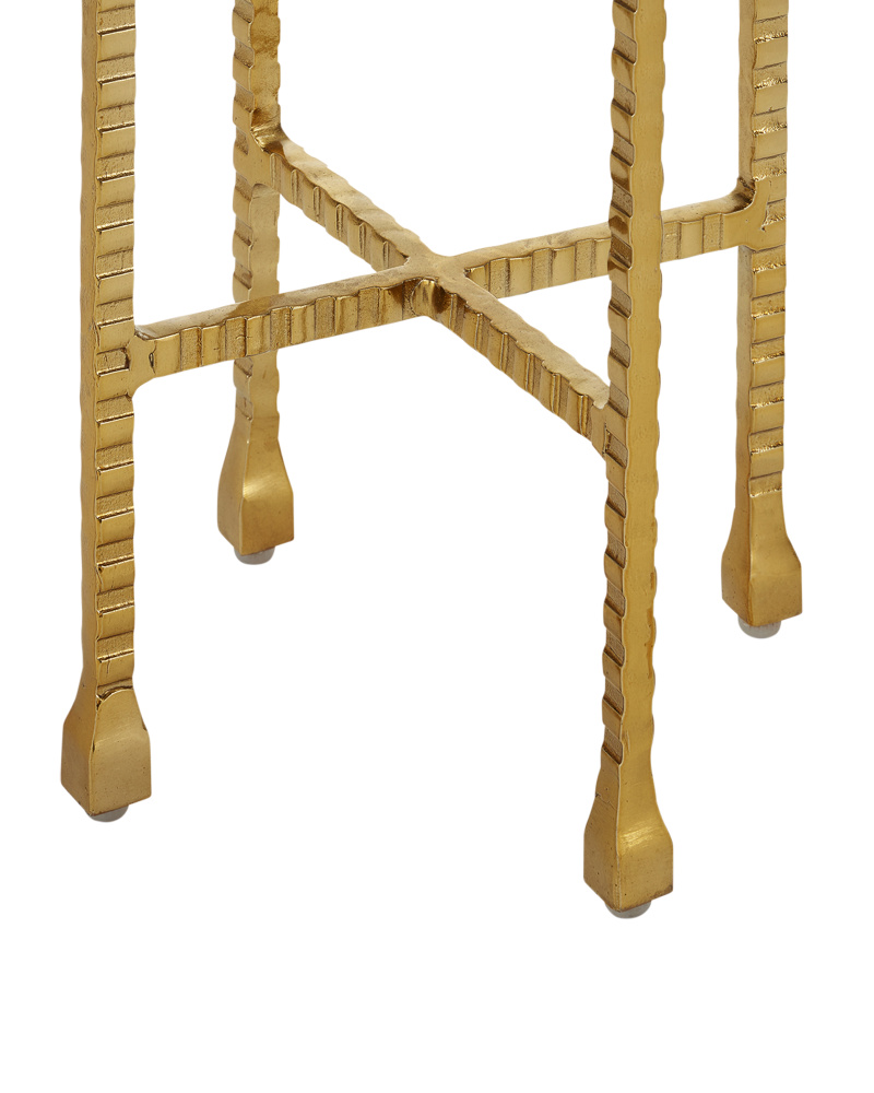Currey Flying Marble Drinks Table - Thumbnail 5