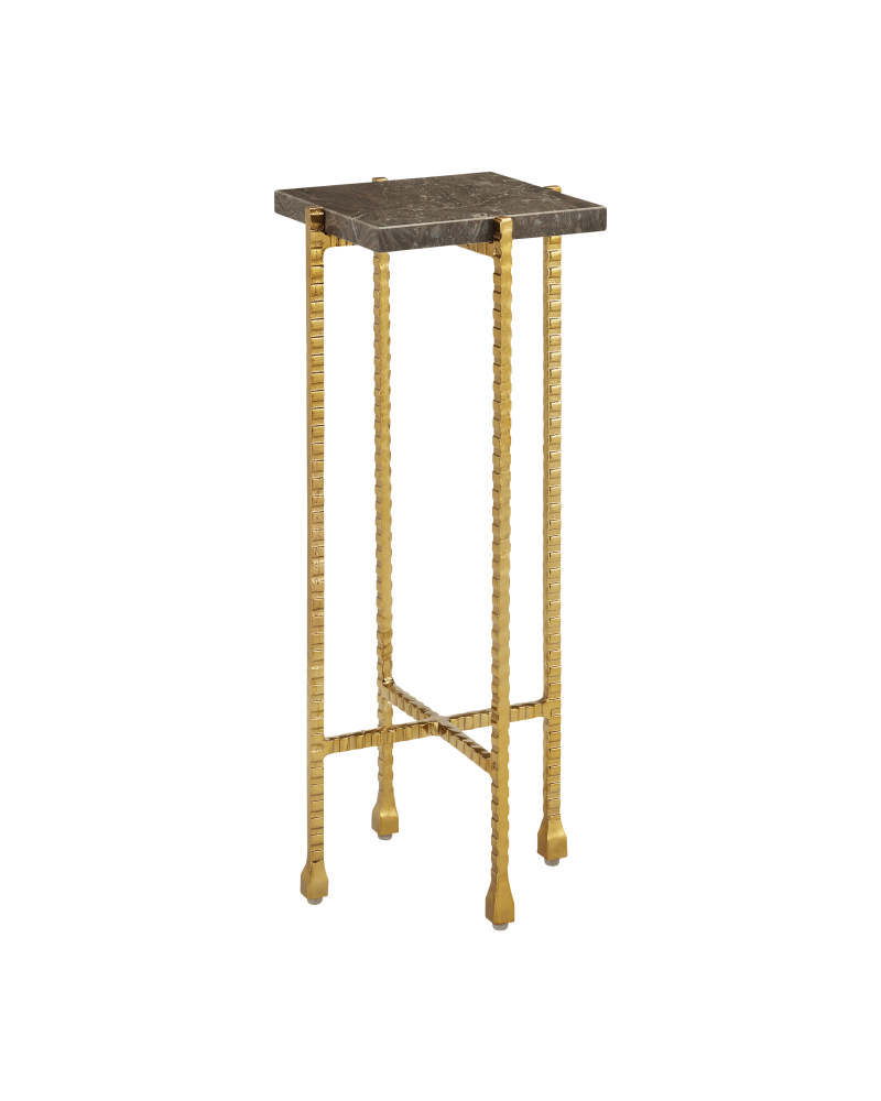 Currey Flying Marble Drinks Table - Thumbnail 4