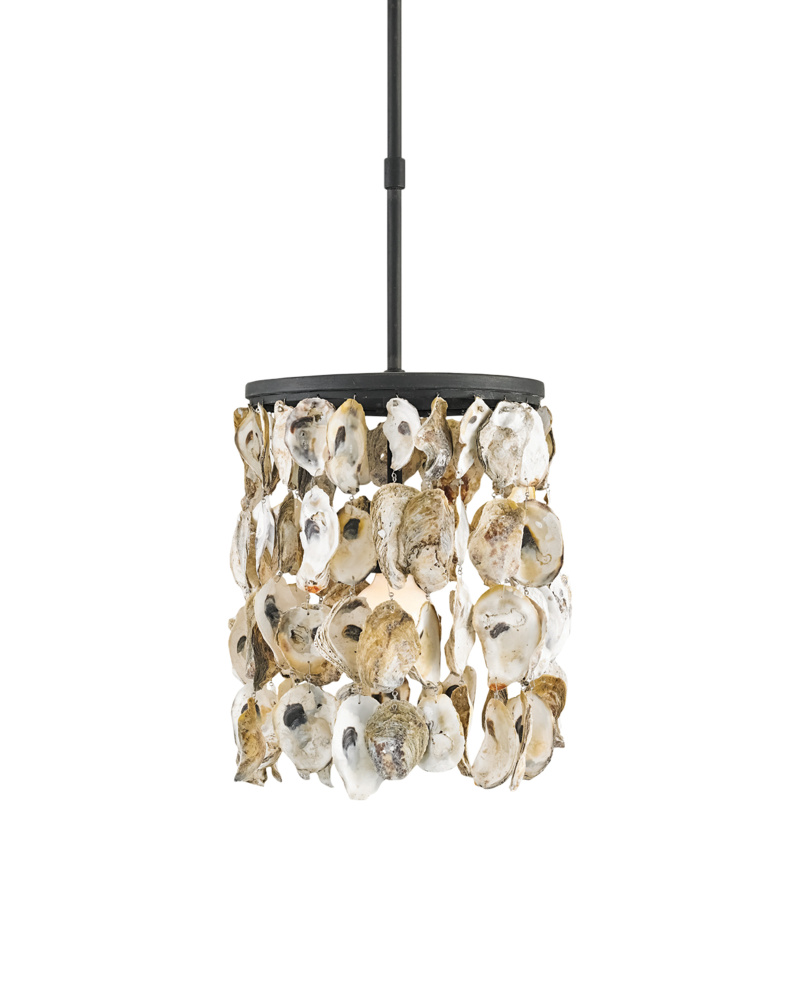 Currey Stillwater Oyster Shell Pendant - Thumbnail 2